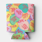 Candy Hearts V. 2.0 Dosenkühler (Rückseite)