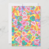 Candy Hearts V. 2.0 Einladung (Rückseite)