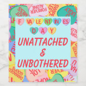 Candy Hearts V. 2.0 Weinetikett (Einzelnes Label)