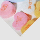 Candy Hearts Valentine Seidenpapier (Detail)