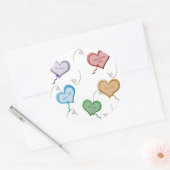Candy Hearts Valentine Stickers (Umschlag)