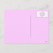 Candy Hearts Valentine's Day Fairy Postkarte (Rückseite)