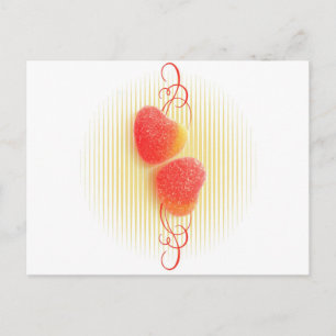 CANDY HEARTS VALENTINE'S DAY GIFT FEIERTAGSPOSTKARTE