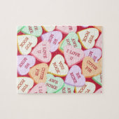 Candy Hearts Zeichnend Puzzle (Horizontal)