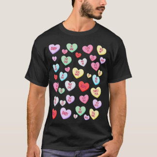Candy Herz Liebe Valentin's Day Shirt Niedlich