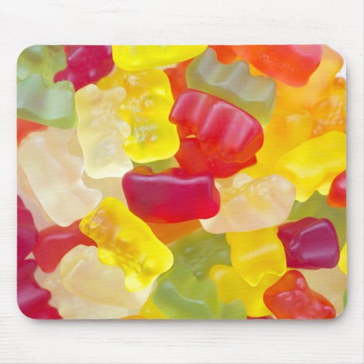 Candy-Hintergrund Mousepad (Vorne)