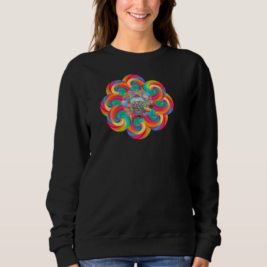 Candy Hoodie Design for Women (Vorderseite)
