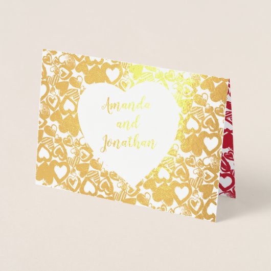 Candy hört für immer zusammen folienkarte (Vorderseite)