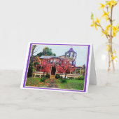 Candy House Birthday Karte (Gelbe Blume)