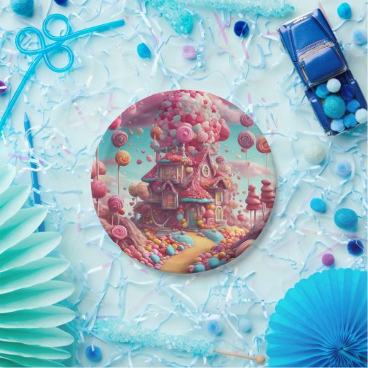 Candy House Pappteller (Party)
