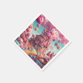 Candy House Serviette (Ecke)