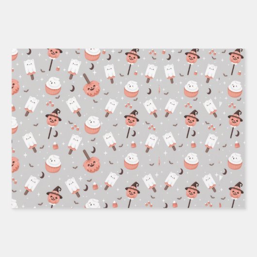 CANDY ICE CREAM GESCHENKPAPIER SET (Vorderseite 2)