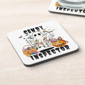 Candy Inspector Getränkeuntersetzer (Linke Seite)