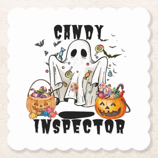 Candy Inspector Untersetzer (Vorderseite)
