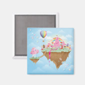 Candy Island Magnet (Vorderseite/Rückseite)