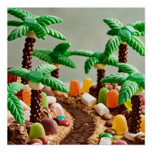 Candy Island Poster (Vorderseite)