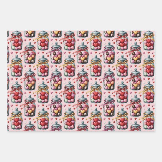 Candy jars and sweets geschenkpapier set (Vorderseite 2)