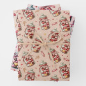 Candy jars and sweets geschenkpapier set (Beispiel)