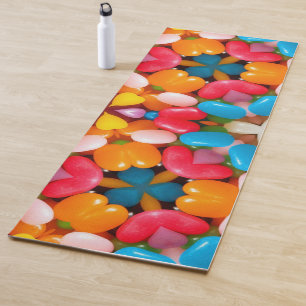 Candy Jelly Beans Türkis Yogamatte