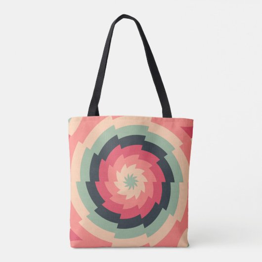 Candy Kaleidoscope Tasche (Rückseite)