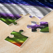 Candy Kariert Fraktal Puzzle (Seite)