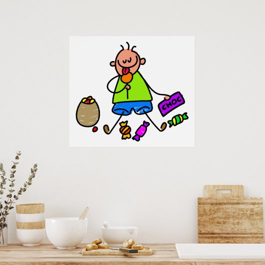 Candy Kid Poster (Küche)