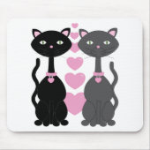 Candy Kitty in Liebe Mousepad (Vorne)
