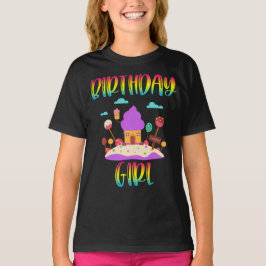Candy Land Birthday Girl T-Shirt