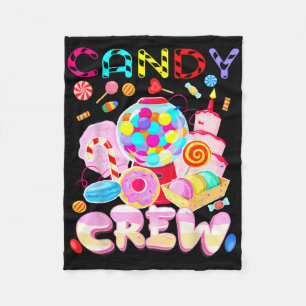 Candy Land Candy Crew Party Halloween Kostüme Adu Fleecedecke