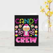 Candy Land Candy Crew Party Halloween Kostüme Karte (Gelbe Blume)