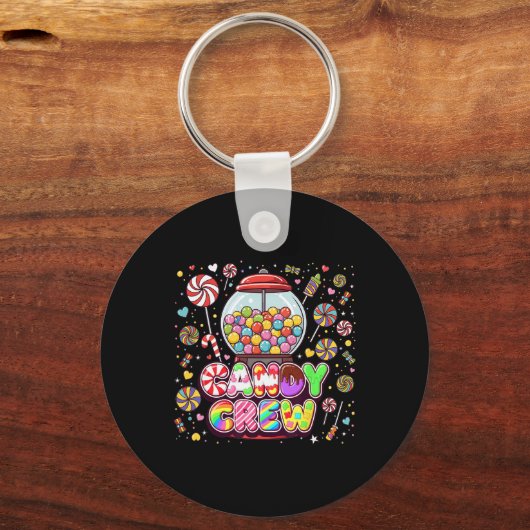 Candy Land Candy Crew Party Halloween Kostüme könn Schlüsselanhänger (Vorderseite)