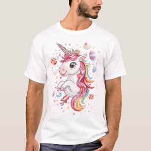 Candy Land Einhorn (1) T-Shirt