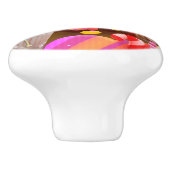 Candy Land Fantasy Cupcakes & Sweet Candy Theme Keramikknauf (Seitenansicht)