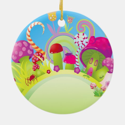 Candy Land Fantasy Weihnachtsschmuck (Hinten)