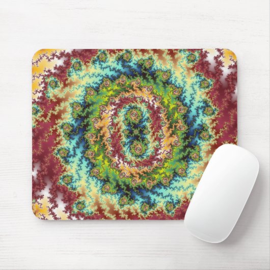 Candy Land - Fraktal Mousepad (Mit Mouse)
