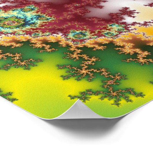 Candy Land - Fraktal Poster (Ecke)