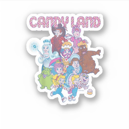 Candy Land Group Shooting Logo Aufkleber (Vorderseite)