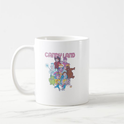 Candy Land Group Shooting Logo Kaffeetasse (Links)