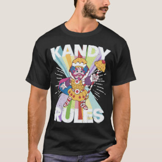Candy Land Kandy Rules Rainbow King Kandy T-Shirt