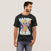 Candy Land Kandy Rules Rainbow King Kandy T-Shirt (Vorne ganz)