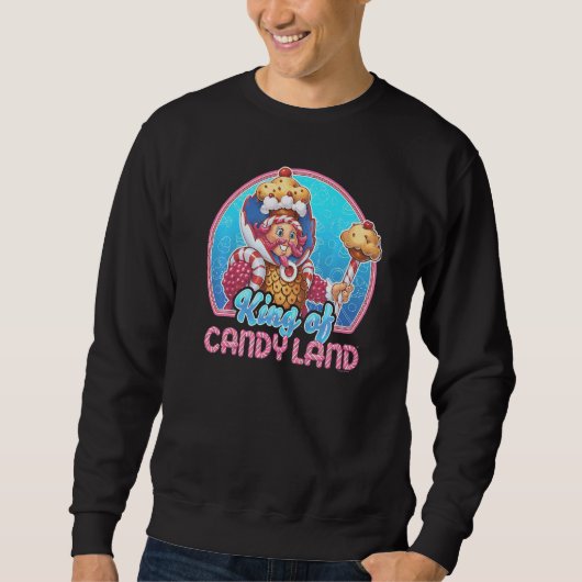 Candy Land King of Candy Land Portrait Sweatshirt (Vorderseite)
