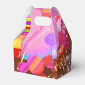 Candy Land Party Fantasy Süßigkeiten Geburtstag Geschenkschachtel (Vorderseite)