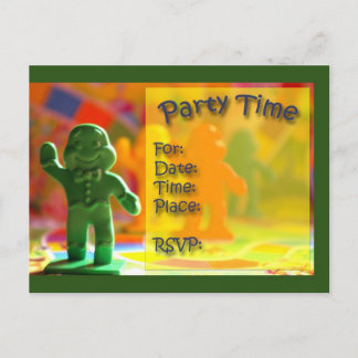 Candy Land Party Time Einladung