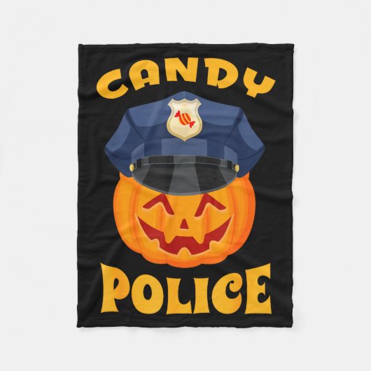 Candy Lice Halloween Party Trick Or Treat Security Fleecedecke (Vorderseite)