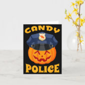 Candy Lice Halloween Party Trick Or Treat Security Karte (Gelbe Blume)