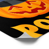 Candy Lice Halloween Party Trick Or Treat Security Poster (Ecke)