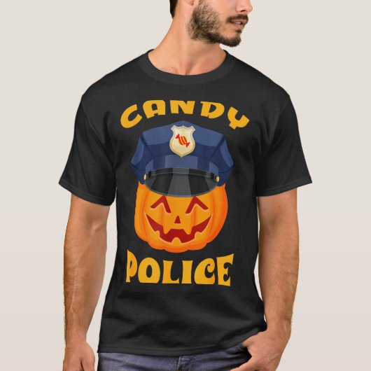 Candy Lice Halloween Party Trick Or Treat Security T-Shirt (Vorderseite)