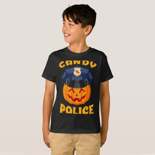 Candy Lice Halloween Party Trick Or Treat Security T-Shirt (Vorne ganz)