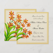 Candy Lily Blume Save the Date (Vorne/Hinten)