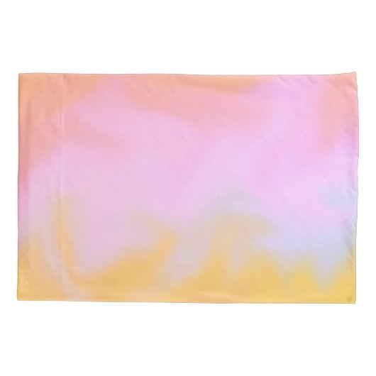 Candy Liquid Pattern Name Pillow Case Kissenbezug (Rückseite)